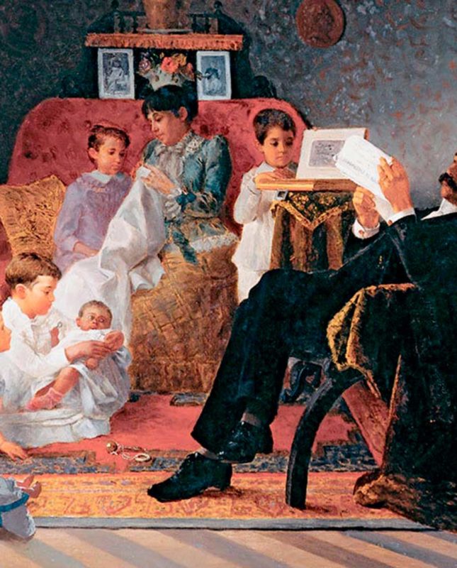 O romance e o lugar da mulher na consolidação da família nuclear