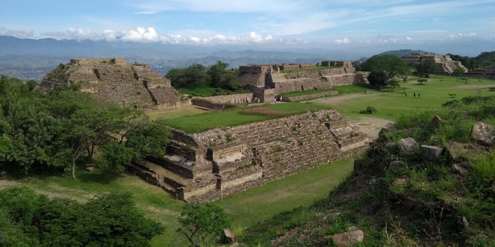 Monte Albán em Oaxaca, México. Foto: Eduardo Natalino.