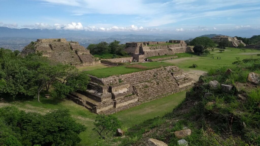 Monte Albán em Oaxaca, México. Foto: Eduardo Natalino.