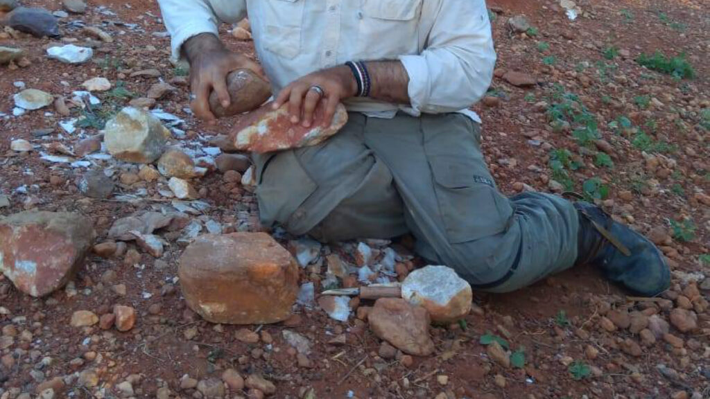 Oficina  Pedra lascada: como nossos antepassados produziam ferramentas com rochas?