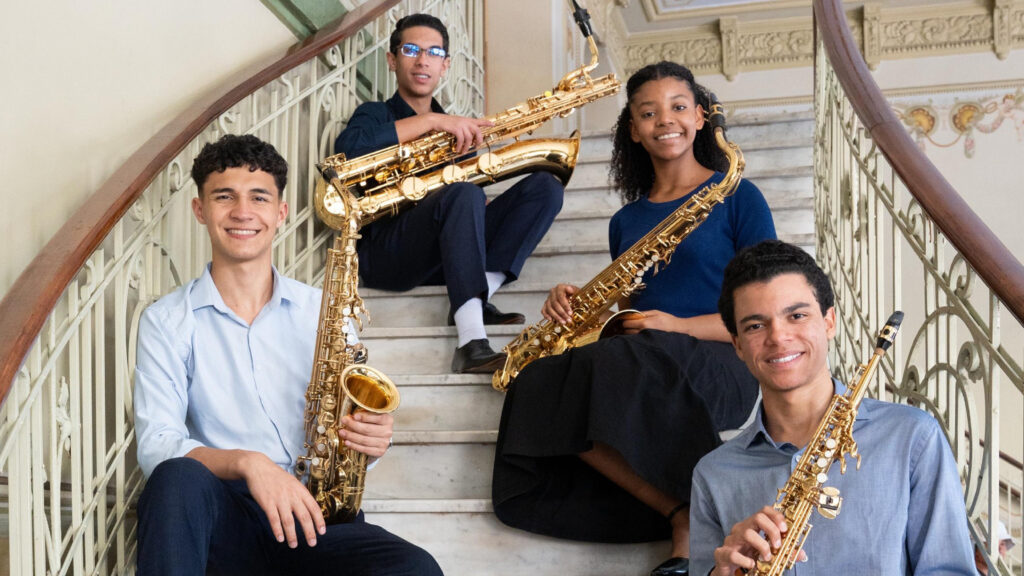 Espetáculo musical  Four Sax Quartet