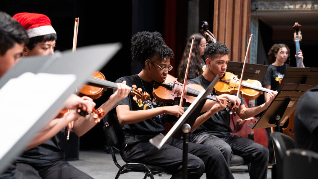 Espetáculo musical  Orquestra de Cordas do Guri de São Paulo